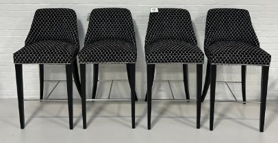 A SET OF FOUR BAR STOOLS BY COACH HOUSE (4)