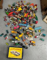 A COLLECTION OF DINKY & CORGY TOY CARS Play worn