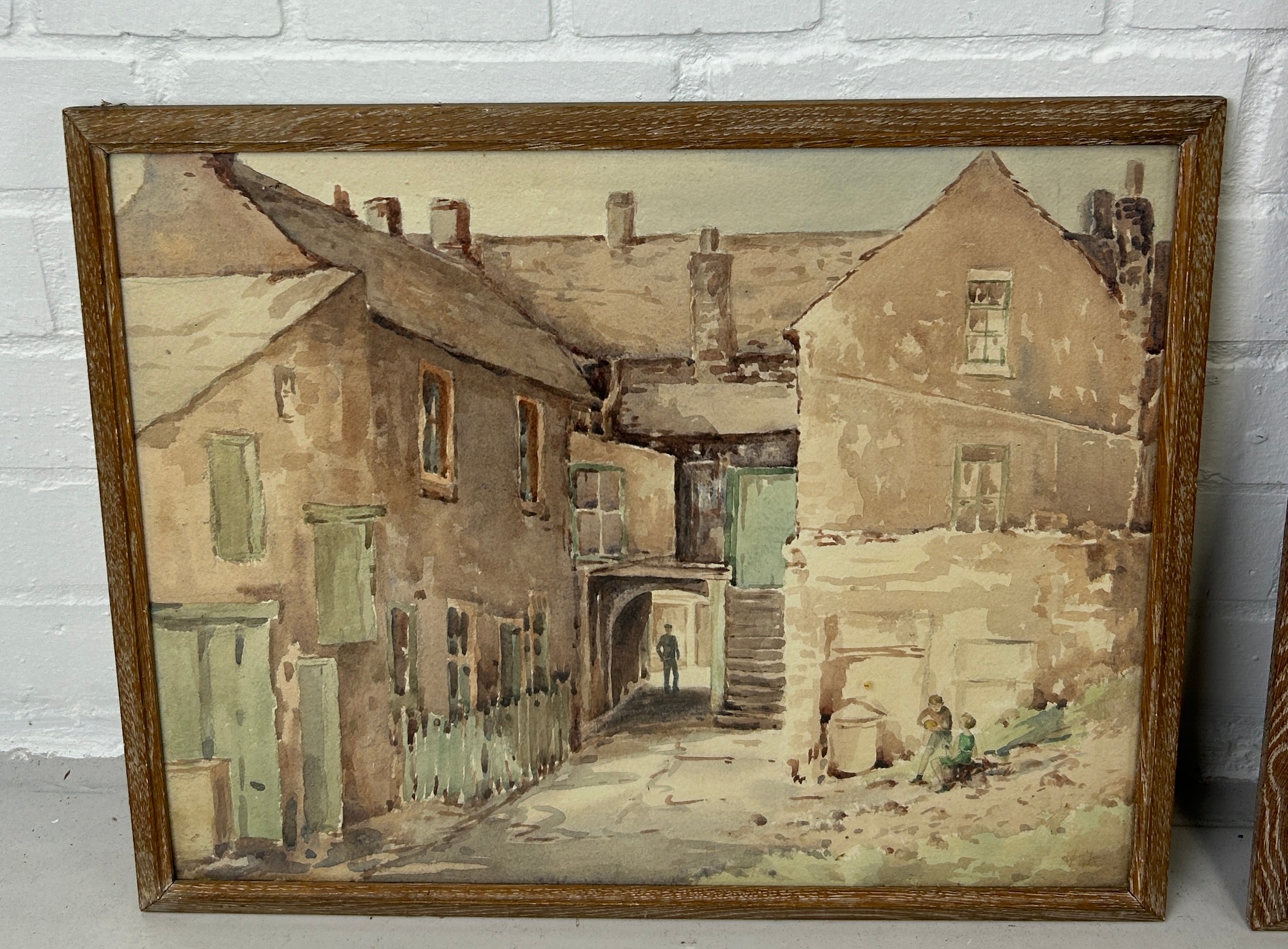 A GROUP OF FOUR WATERCOLOURS (4), To include two signed 'T.B. Young' and dated 1949-1951, one - Image 2 of 6