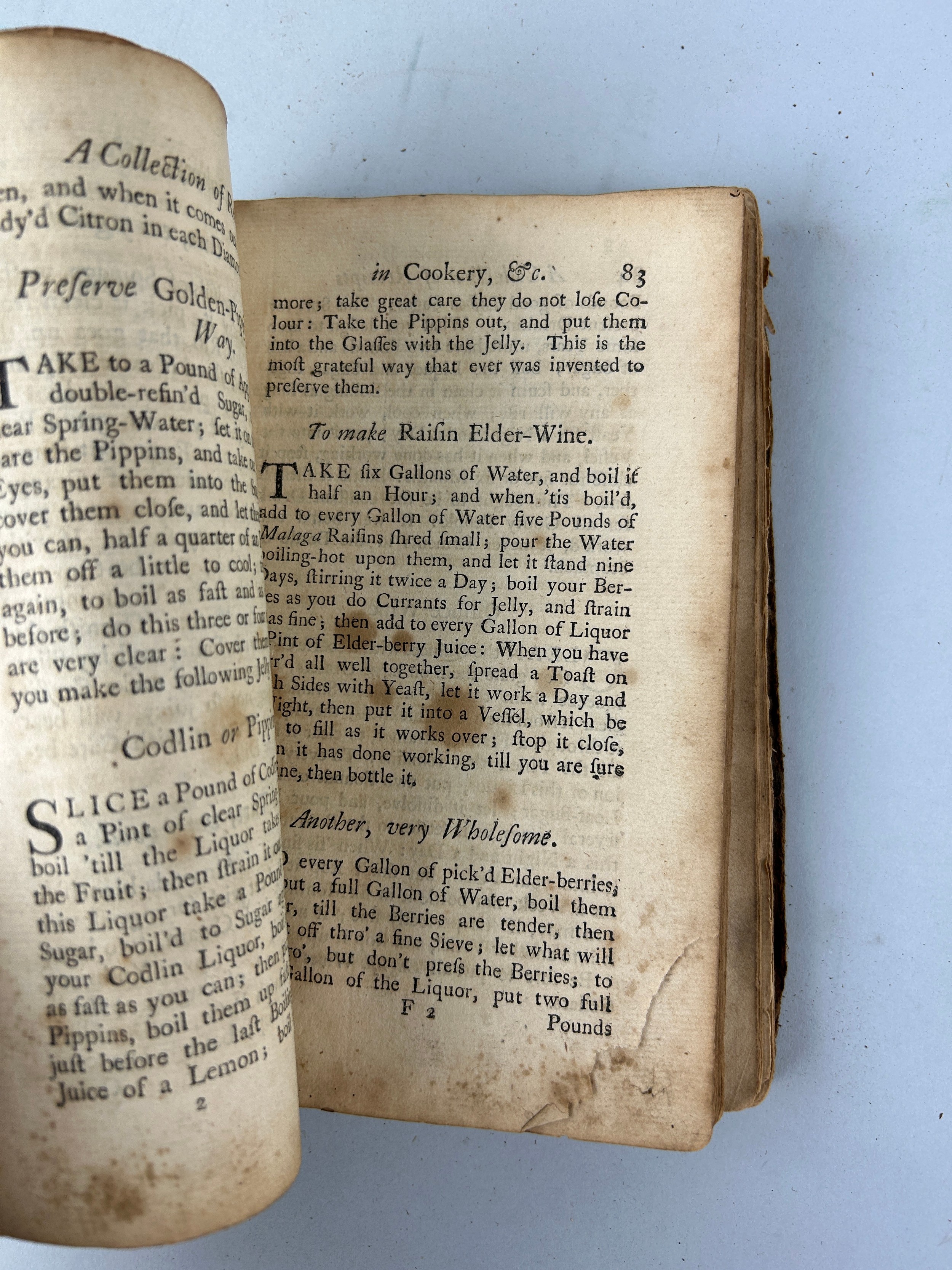 A COLLECTION OF RECEIPTS IN COOKERY, PHYSICK AND SURGERY, PART II BY SEVERAL HANDS, SEVENTH - Image 7 of 7