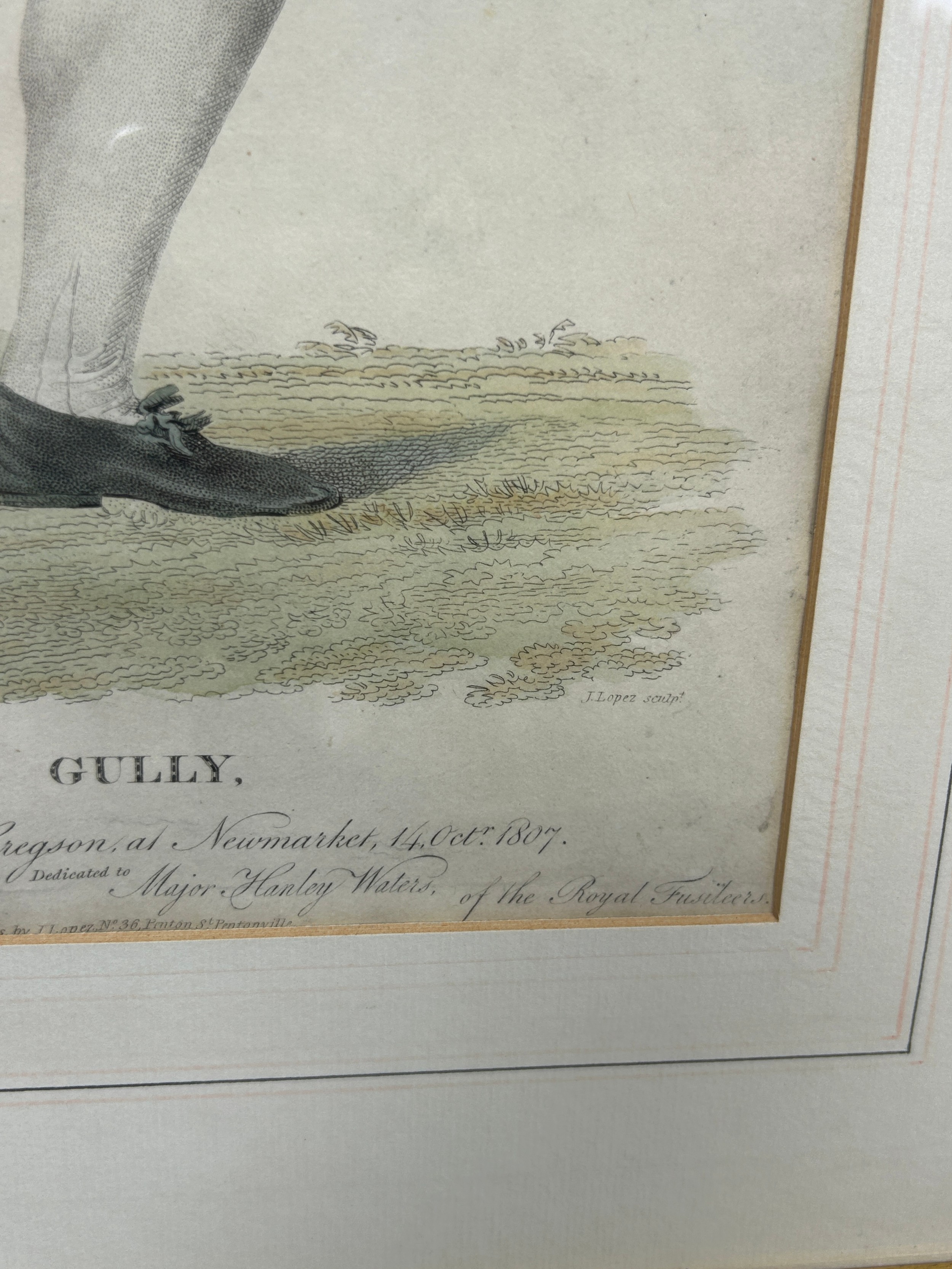 BOXING / PUGILIST INTEREST: A SET OF THREE COLOURED PRINTS (3), 'John Gully' after H.Pugh and J. - Image 6 of 8