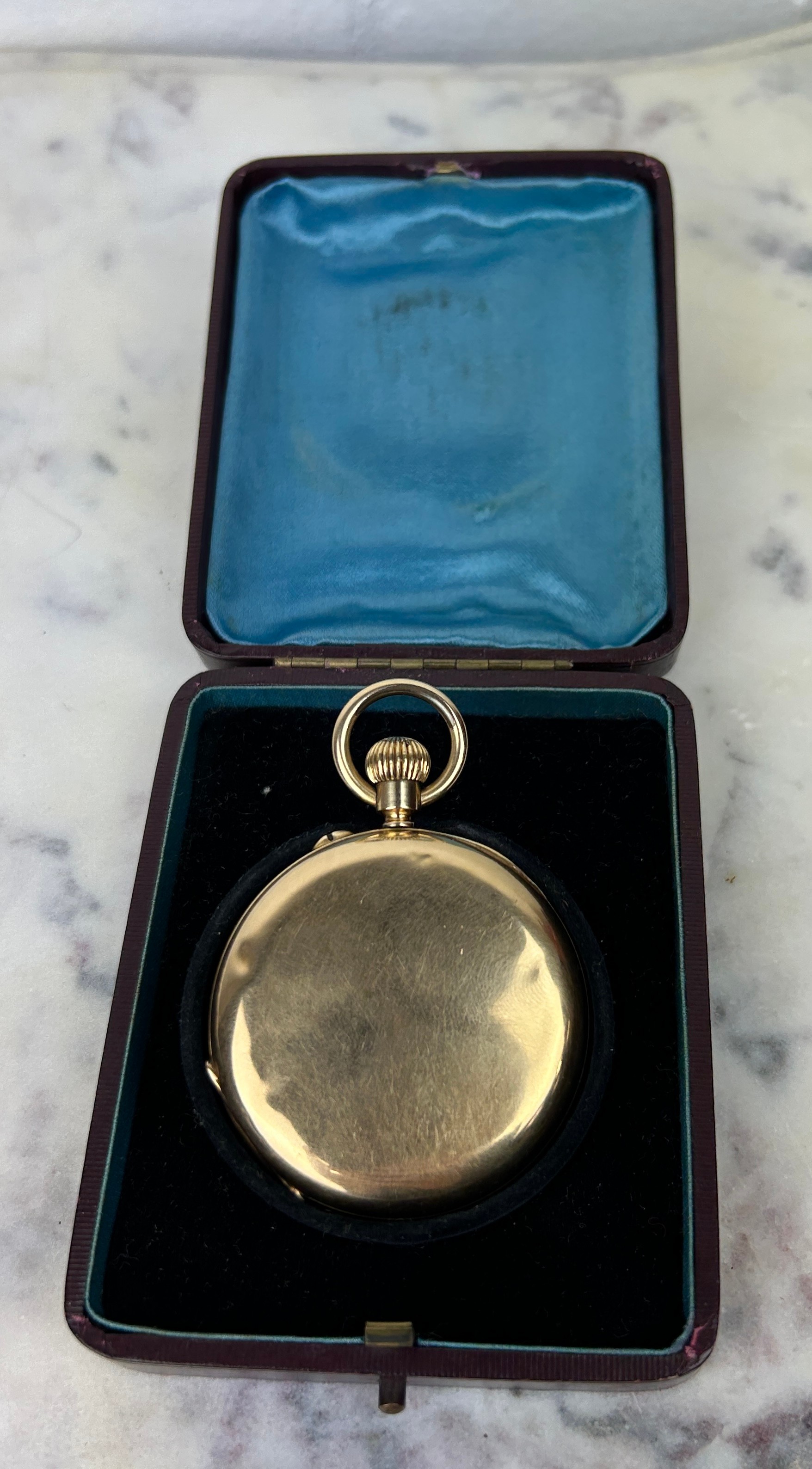 AN 18CT GOLD POCKET WATCH CIRCA 1920'S, Weight: 87.1gms - Image 5 of 5