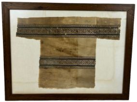 A COPTIC LINEN AND WOOL TEXTILE CIRCA 5TH-8TH CENTURY A.D. For similar see Bonhams Lot 330, '