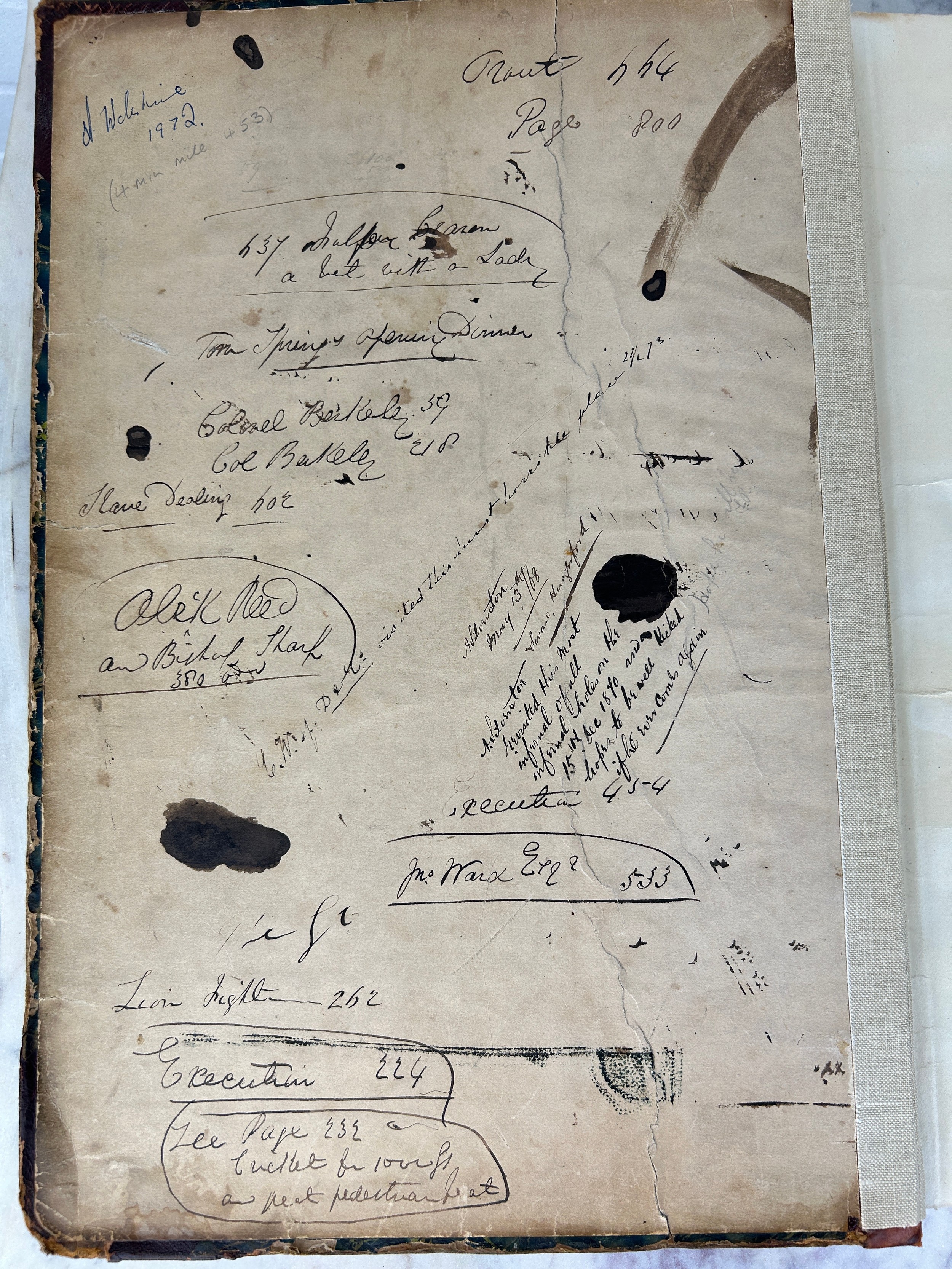 PIERCE EGAN: LIFE IN LONDON AND SPORTING GUIDE, 1826 EDITION, With various handwritten ink notes ( - Image 4 of 6