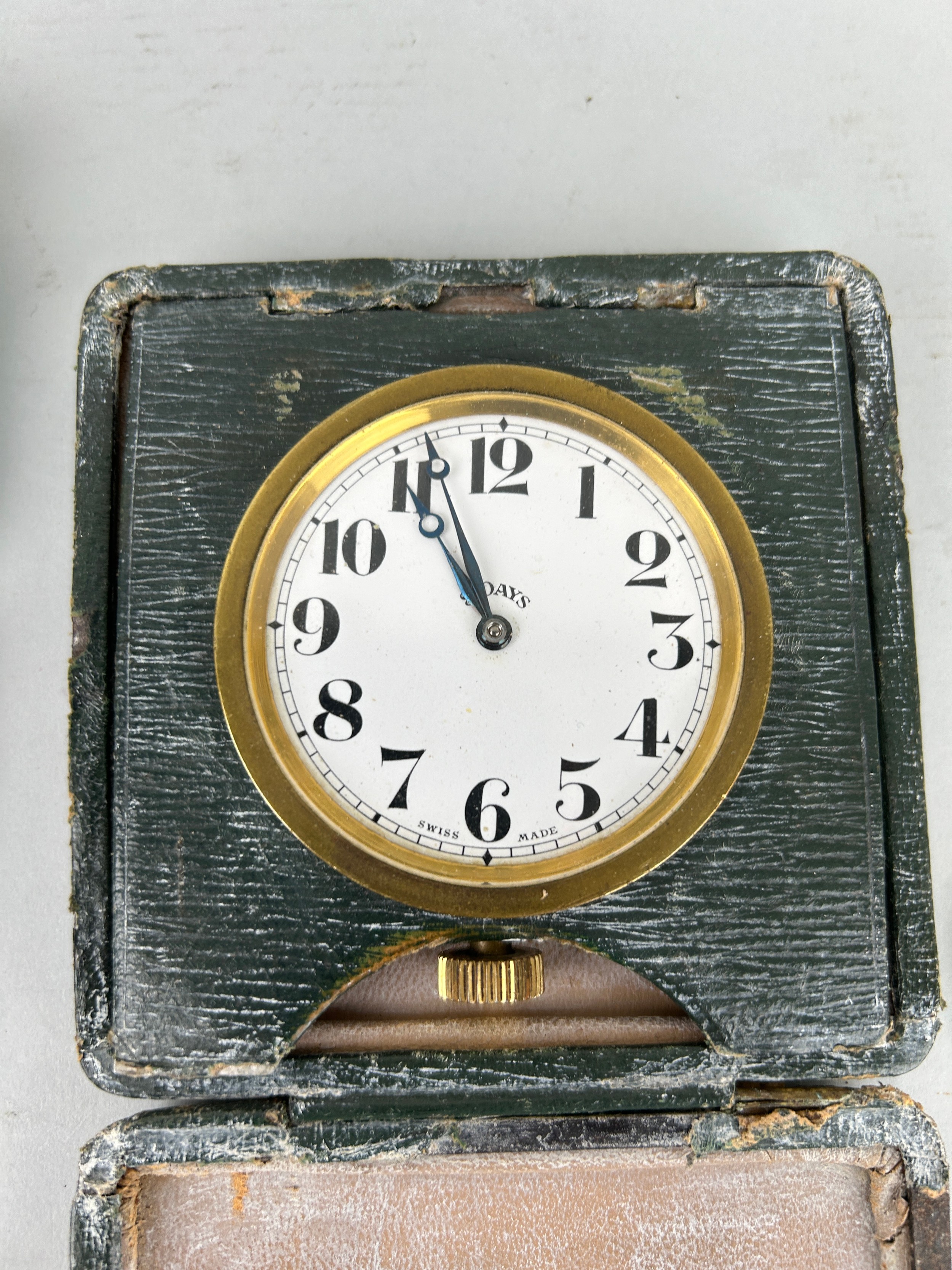 A COLLECTION OF WATCHES AND CLOCKS ALONG WITH A COIN, - Image 2 of 4