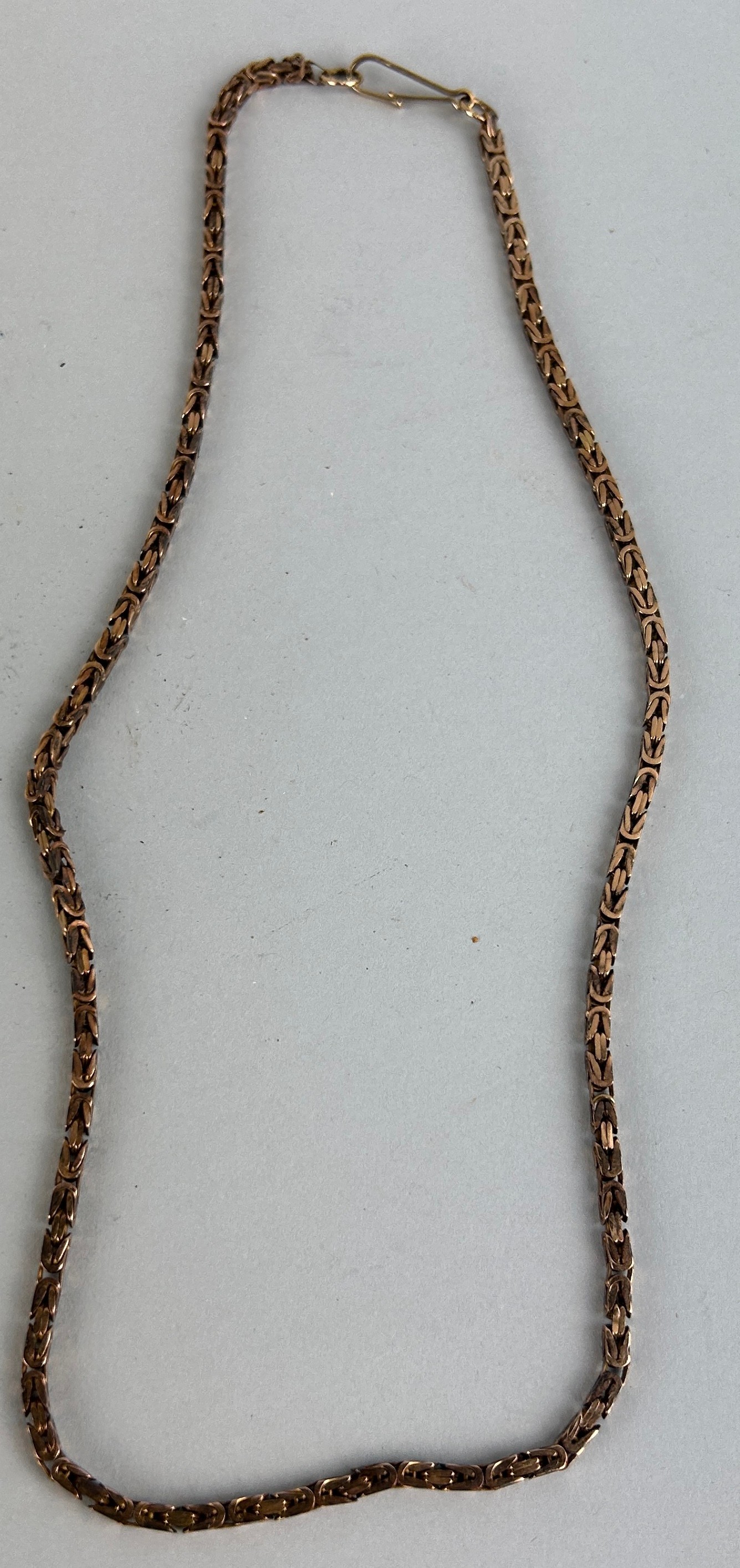 A 14CT GOLD CHAIN, Weight 20gms - Image 2 of 2