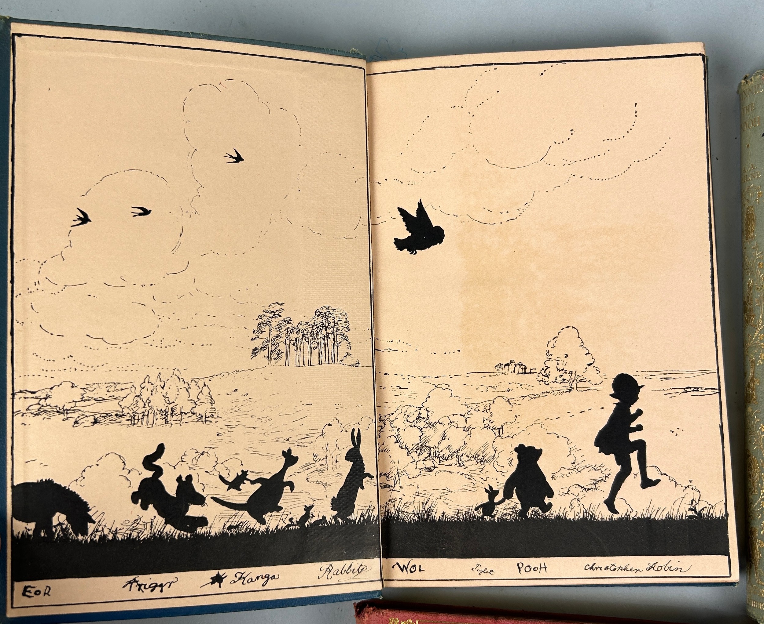 A.A. MILNE: THREE FIRST EDITIONS AND ANOTHER LATER EDITION (4), The House at Pooh Corner, first - Image 3 of 14
