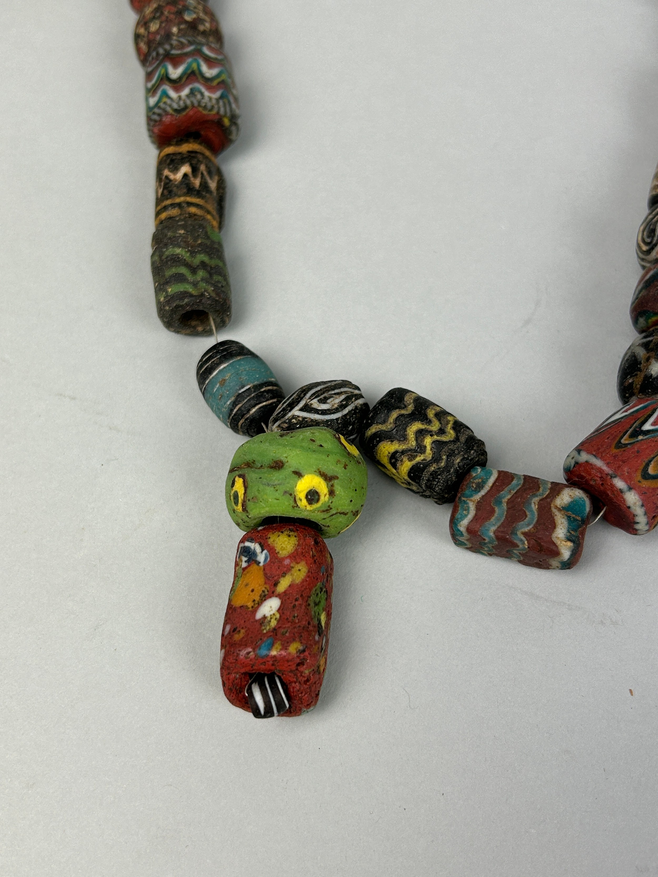 A GROUP OF FOUR POLYCHROME MOSAIC GLASS BEAD NECKLACES, HELLENISTIC TO ISLAMIC PERIOD CIRCA 4TH - Image 6 of 14