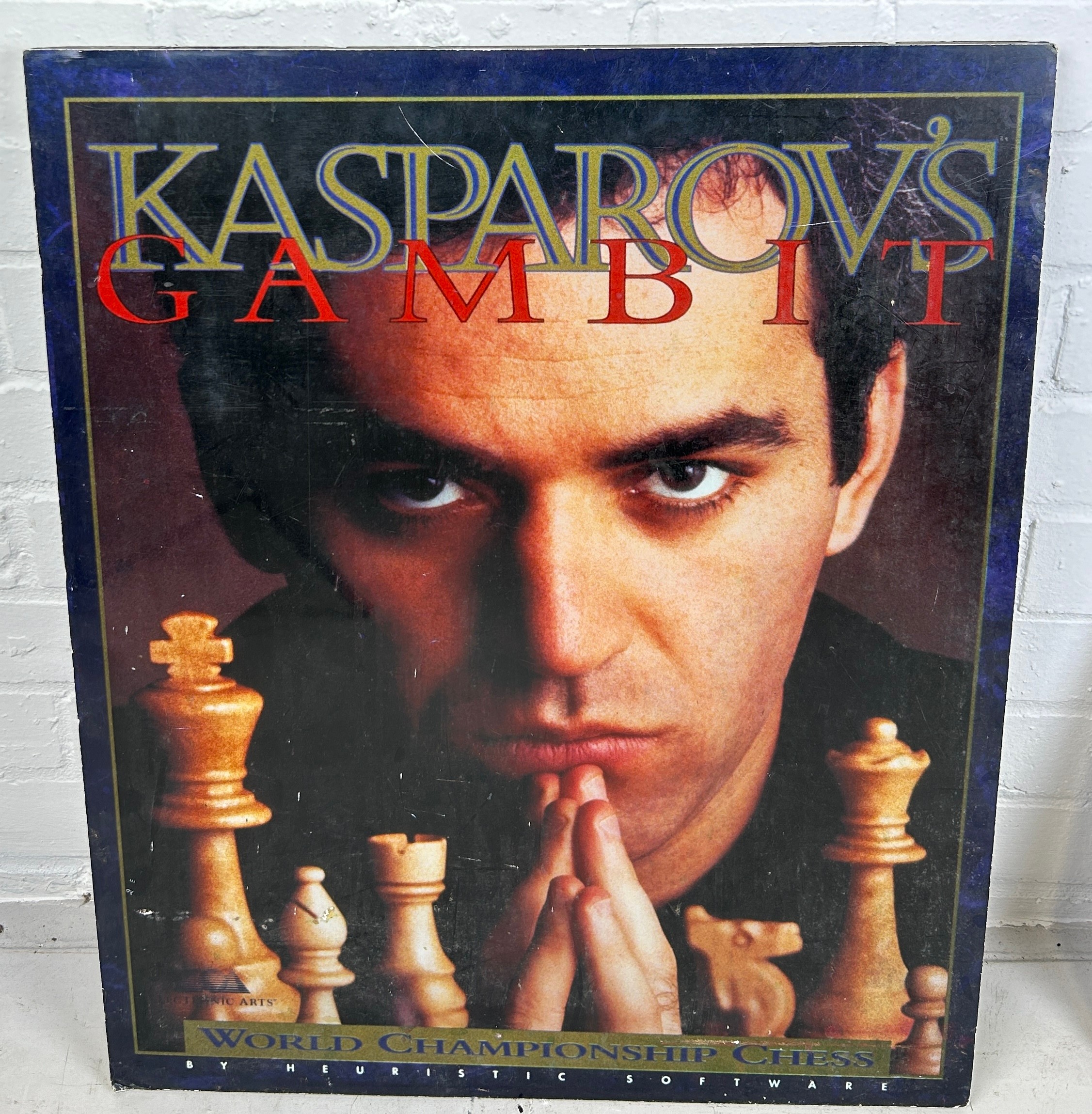 CHESS INTEREST: A SIGNED PHOTOGRAPH OF GARY KASPAROV BY SALLY SOAMES (BRITISH 1937-2019) ALONG - Image 2 of 5