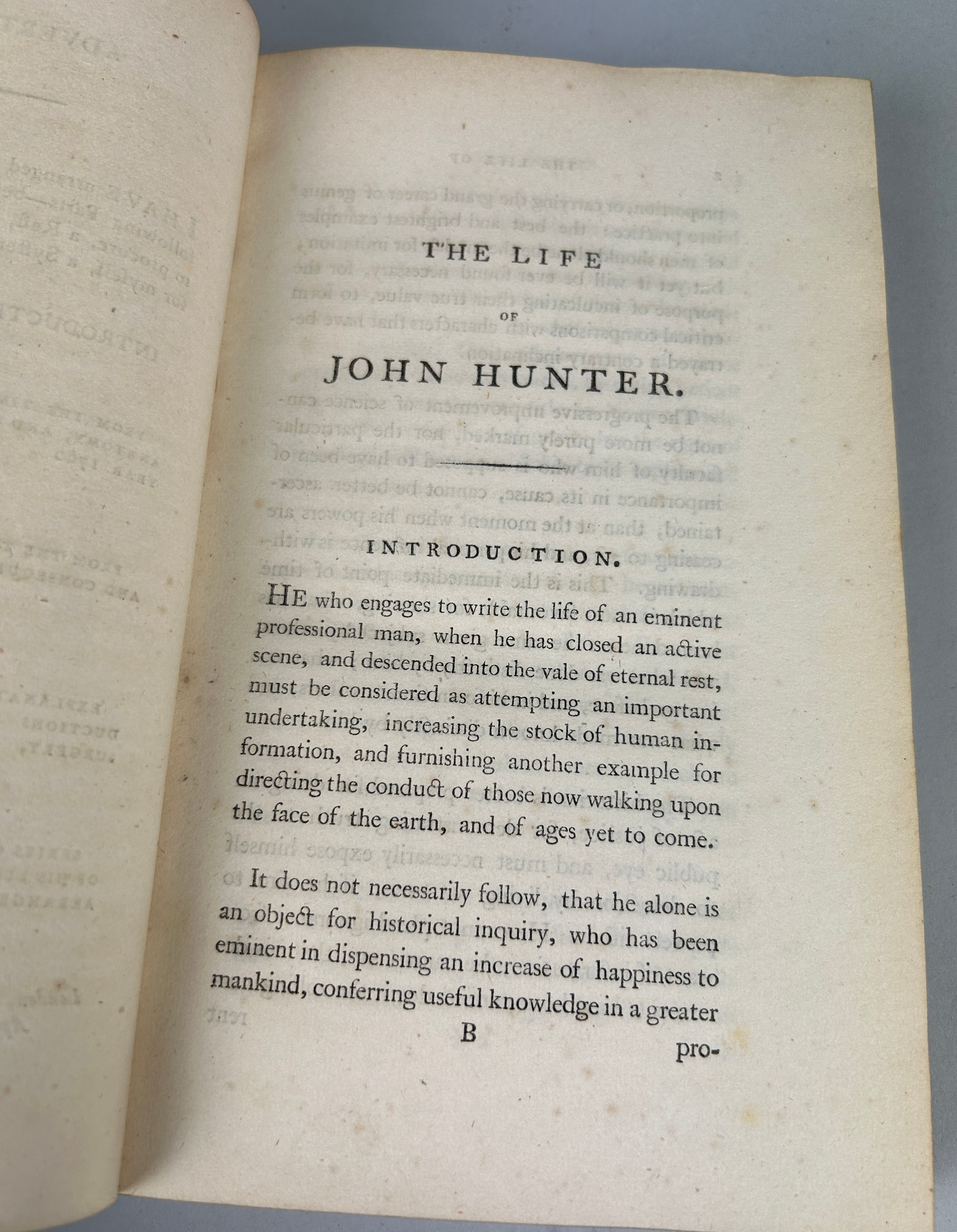 THE LIFE OF JOHN HUNTER, JESSE FOOT (SURGEON) LONDON, T.BECKET, PALL MALL, FIRST EDITION 1794, - Image 7 of 12