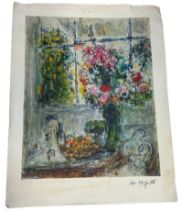 MARC CHAGALL (1887-1985) A LITHOGRAPH, PENCIL NUMBERED EDITION, SIGNED IN THE PLATE, Sheet size 80cm