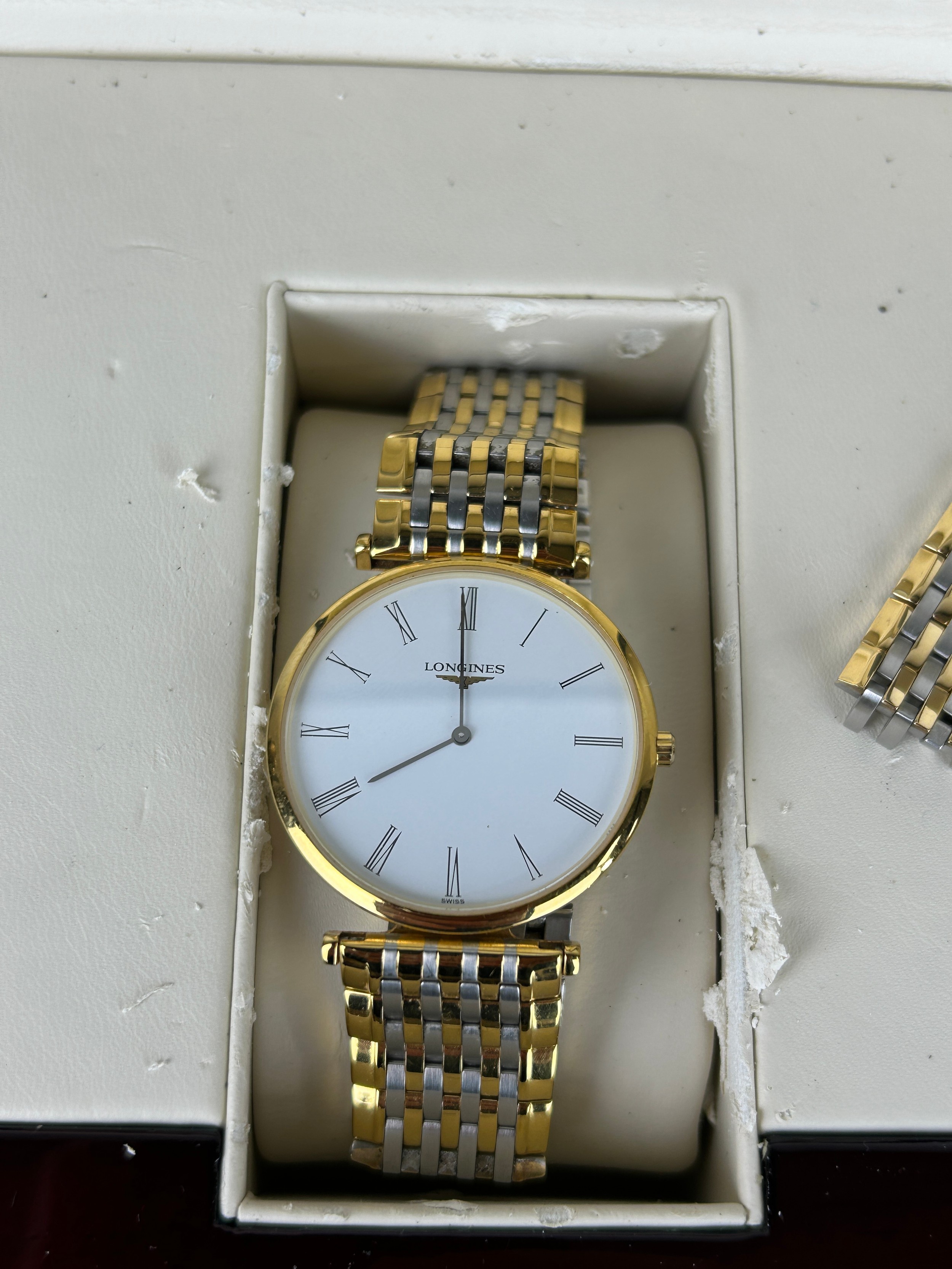 A LONGINES LADIES 'LE GRANDE CLASSIQUE' WRISTWATCH IN ORIGINAL BOX - Image 3 of 3