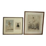 BOXING / PUGILIST INTEREST: THREE PRINTS OF 'YOUNG DUTCH SAM' (3) Young Dutch Sam (1808-1843) was an