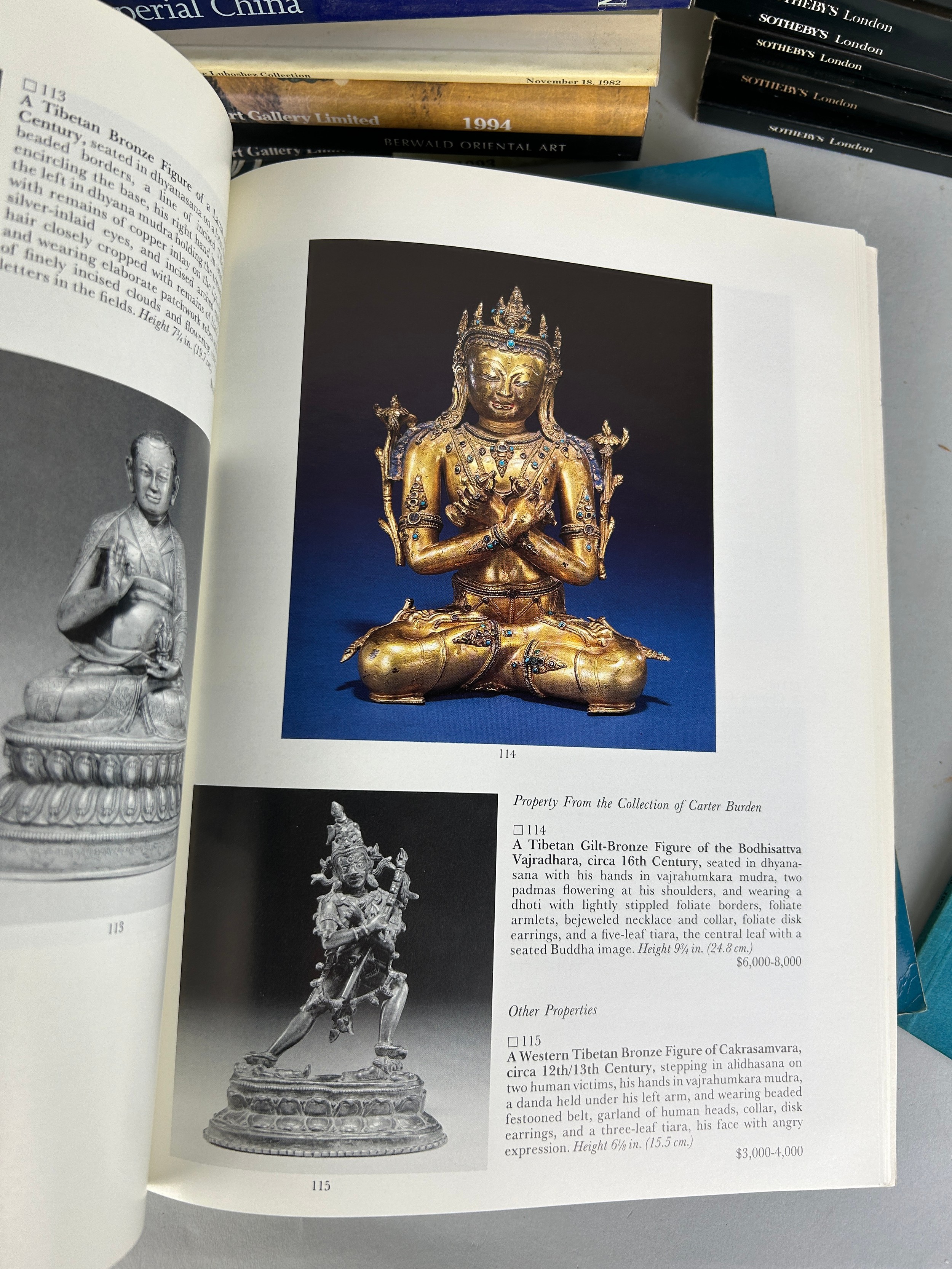 A LARGE COLLECTION OF ASIAN ART CATALOGUES FROM SOTHEBY'S, CHRISTIES, SPINK AND OTHER AUCTION HOUSES - Image 10 of 13