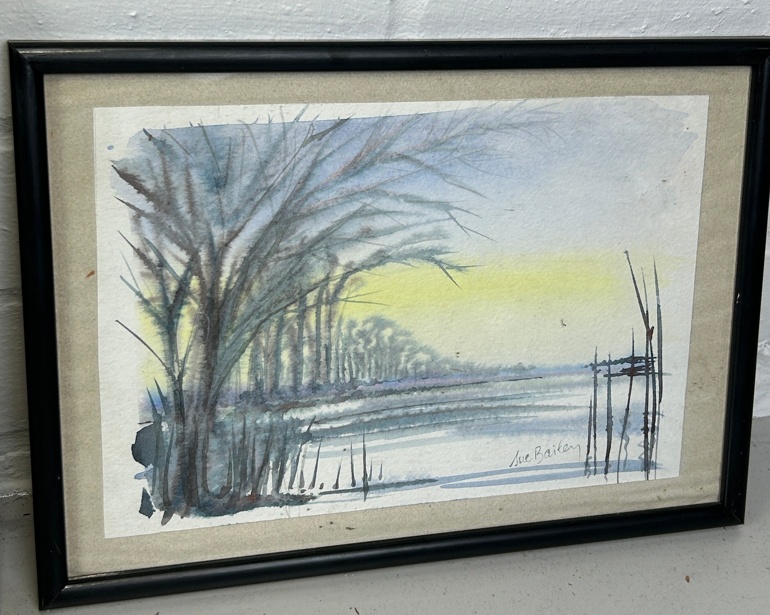 A GROUP OF FOUR WATERCOLOURS (4), To include two signed 'T.B. Young' and dated 1949-1951, one - Image 5 of 6