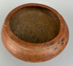 A PRE COLUMBIAN TERRACOTTA PEDESTAL BOWL, 18cm x 10cm From Costa Rica / Panama. Circa 800-1500 A.D.