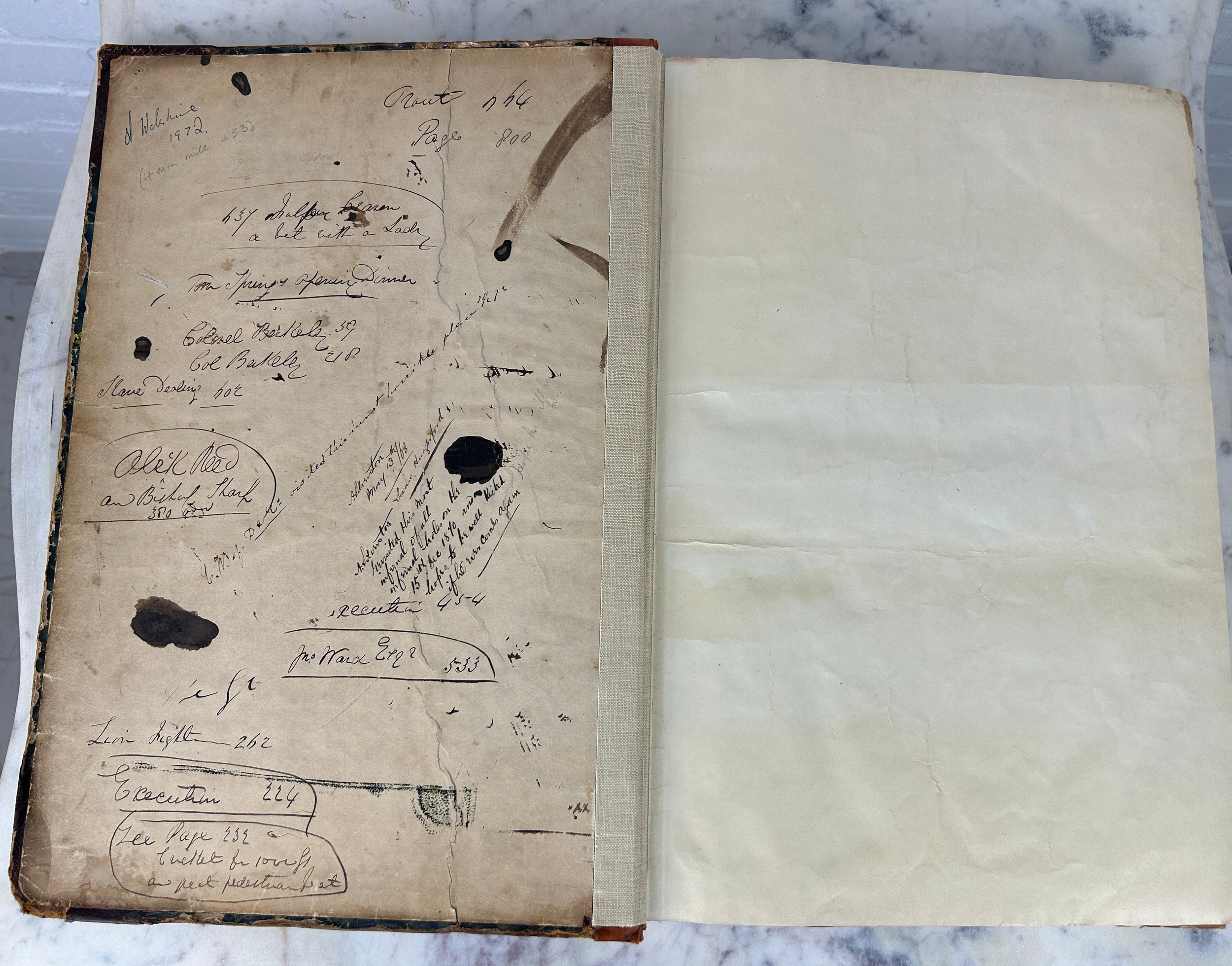 PIERCE EGAN: LIFE IN LONDON AND SPORTING GUIDE, 1826 EDITION, With various handwritten ink notes ( - Image 3 of 6