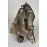 AFTER HENRY MOORE: A FIGURAL SCULPTURE, 22cm H Some damage.