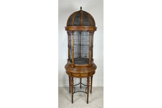 A LARGE MAITLAND SMITH BIRD CAGE - Image 1 of 6