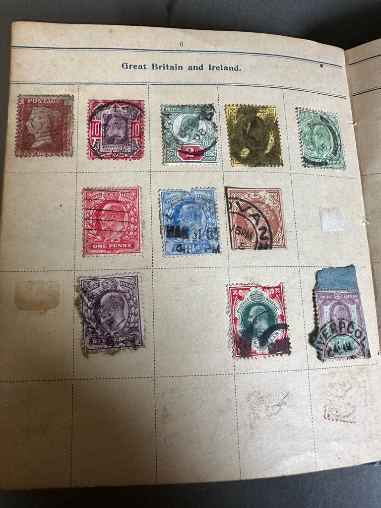 The Victorian Stamp Album with a selection of worldwide and Great British stamps - Image 9 of 9