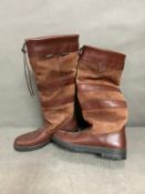 A pair of Dubarry boots size 11