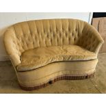 A turn of the Century button back sofa or love seat AF