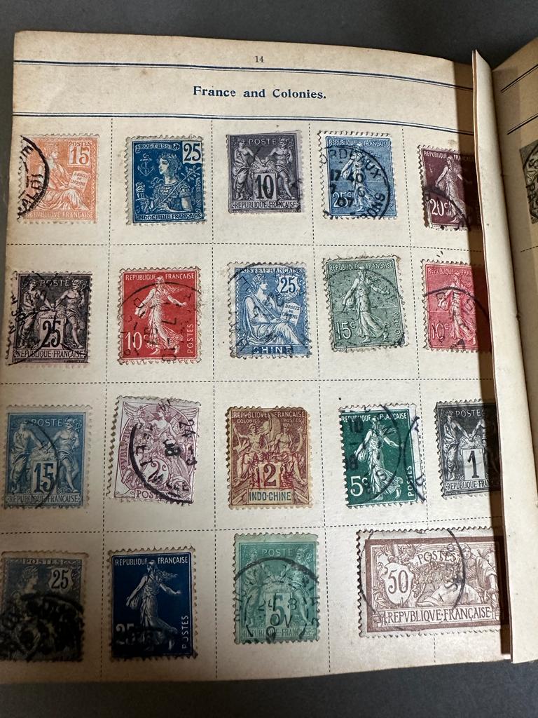 The Victorian Stamp Album with a selection of worldwide and Great British stamps - Image 8 of 9