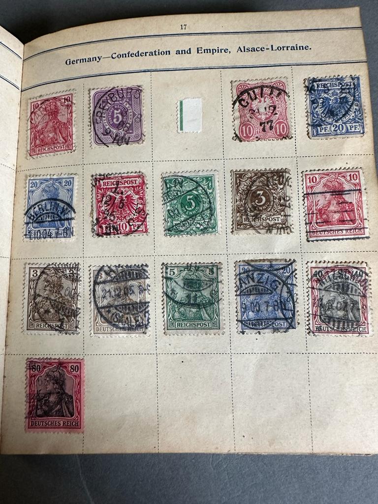 The Victorian Stamp Album with a selection of worldwide and Great British stamps - Image 3 of 9