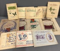 A selection of Royal and animal cigarette cards