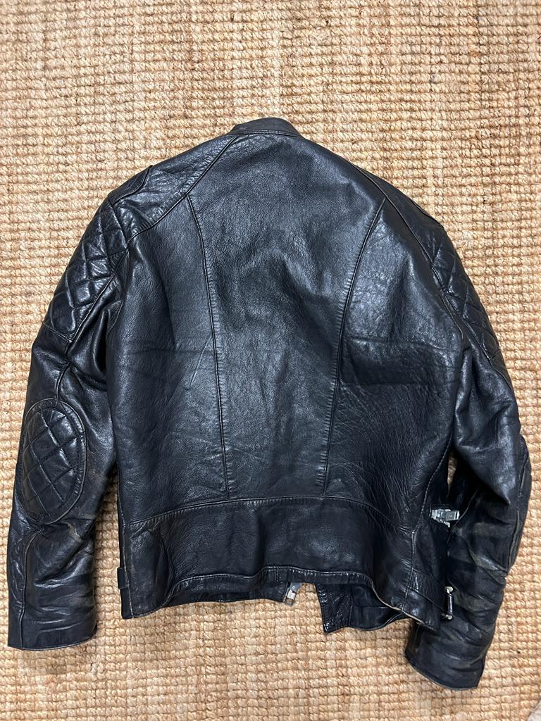 A vintage Bobo leather jacket size 38 - Image 2 of 4