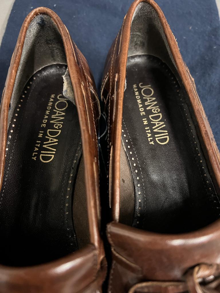 Joan and David leather shoes, size 42 - Image 2 of 5