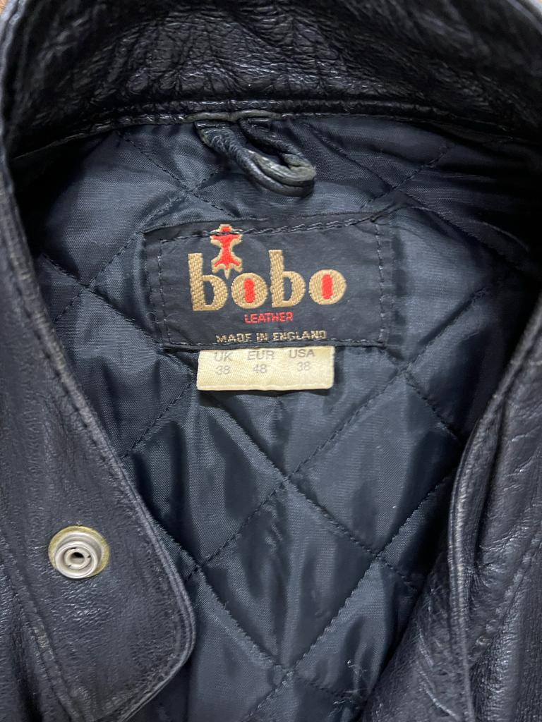 A vintage Bobo leather jacket size 38 - Image 4 of 4