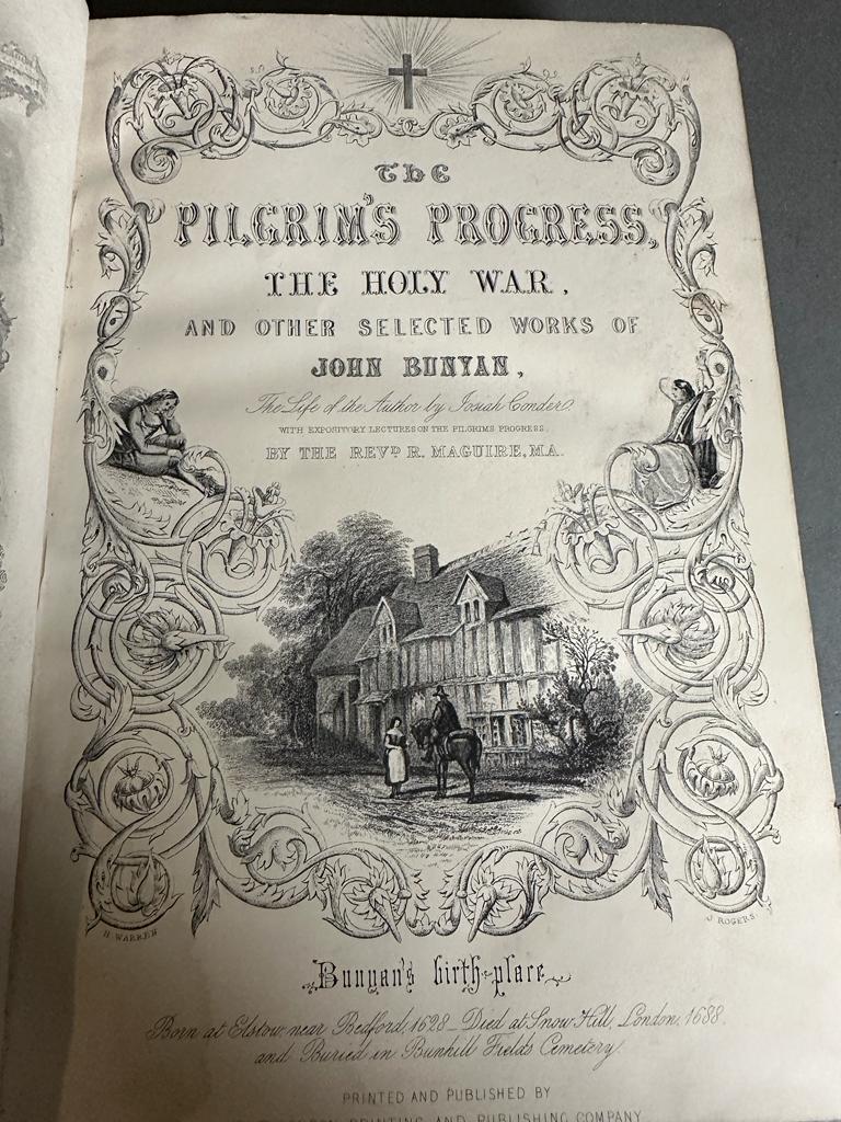 Bunyan's Works: The commemorative edition of the woks of John Bunyan in two volumes by the London - Image 2 of 6