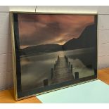 A framed 80's style print by Mel Allen Ullswater