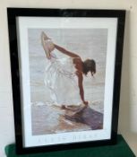 A framed print "Lluis Ribas" 66cm x 88cm