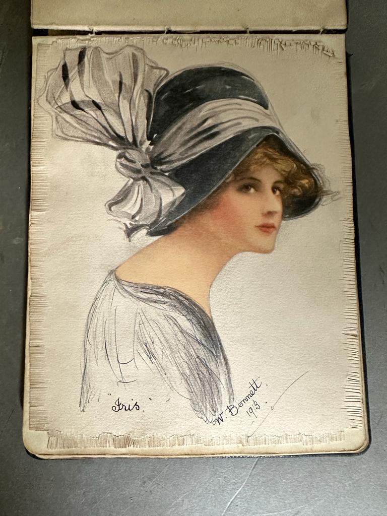 An Edwardian sketch book covering a variety of subjects - Image 6 of 6