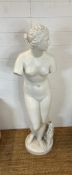 A classical nude figure statue (H130cm)