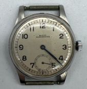 A wrist watch by William Batty Manchester
