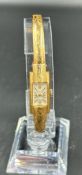 A Ladies 18ct gold Sivos 17 jewels ladies watch, total approximate weight 12g