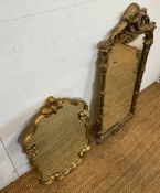 Two Rococo style mirrors