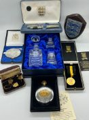 A collection of FA medals and memorabilia items