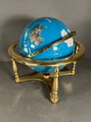 A large Gemstone globe