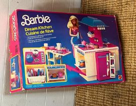 An original Barbie Dream Kitchen