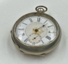 An Argentan pocket watch