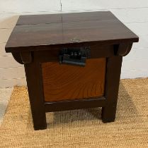 Korean rice chest style cabinet (H74cm W70cm D54cm)