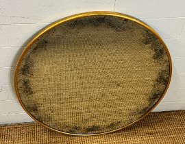 A pottery barn circular mirror (Dia78cm)