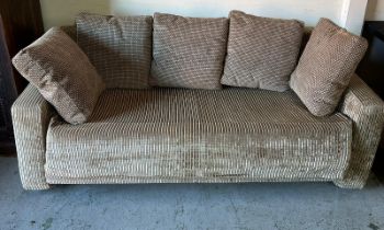 A large two seater sofa bed (H70cm W190cm D93cm)