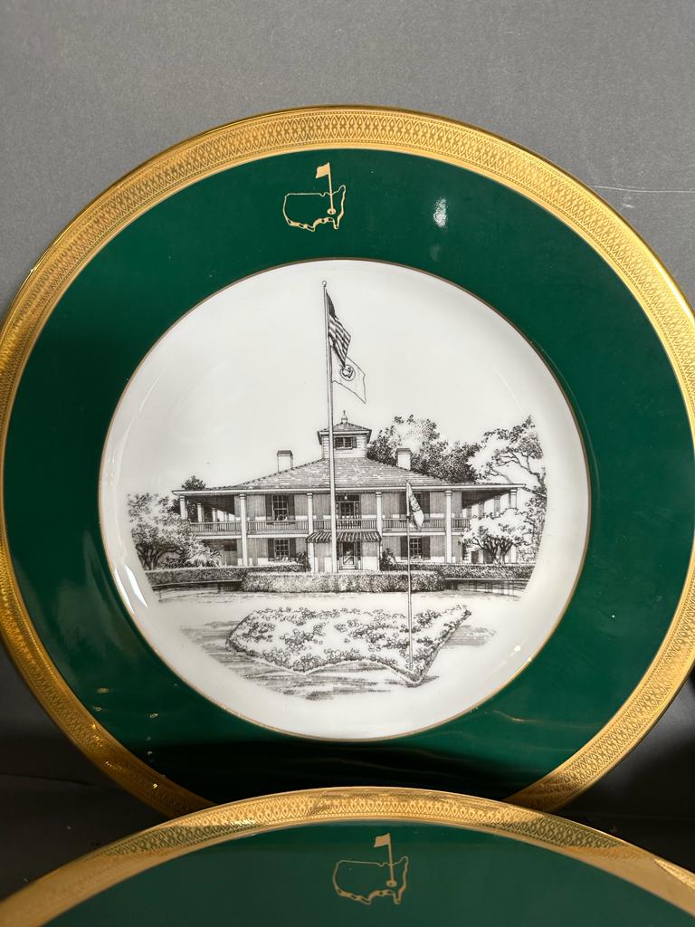 A selection of commemorative The Master golfing dinner plates from the Augusta Nation Golf course - Image 3 of 3
