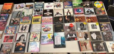 A large collection of CD's of 70's 80's, pop, rock and soul music various conditions