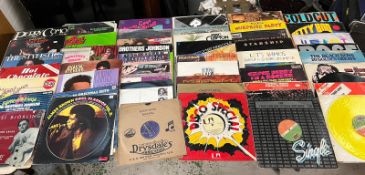 A selection of Lp's , various music approx 40 records